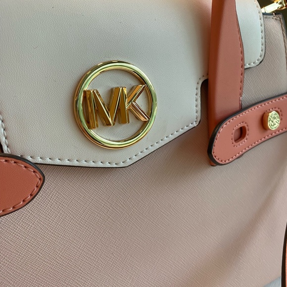 Michael Kors Carmen Blush Satchel NWT shoulder bag new - Picture 7 of 16